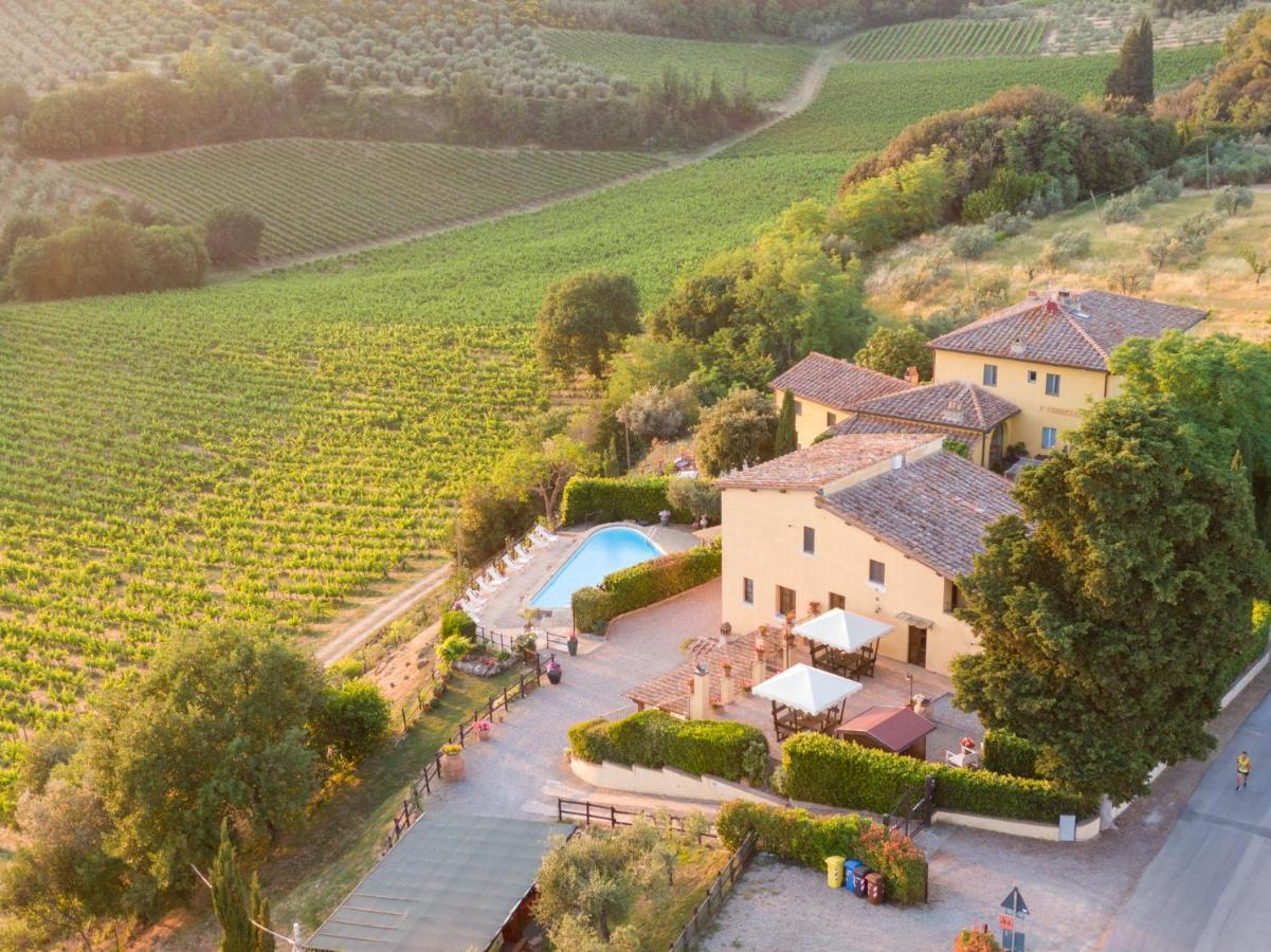 Podere Vergianoni Immerso Nelchianti Con Piscina Tavarnelle Val di Pesa Buitenkant foto