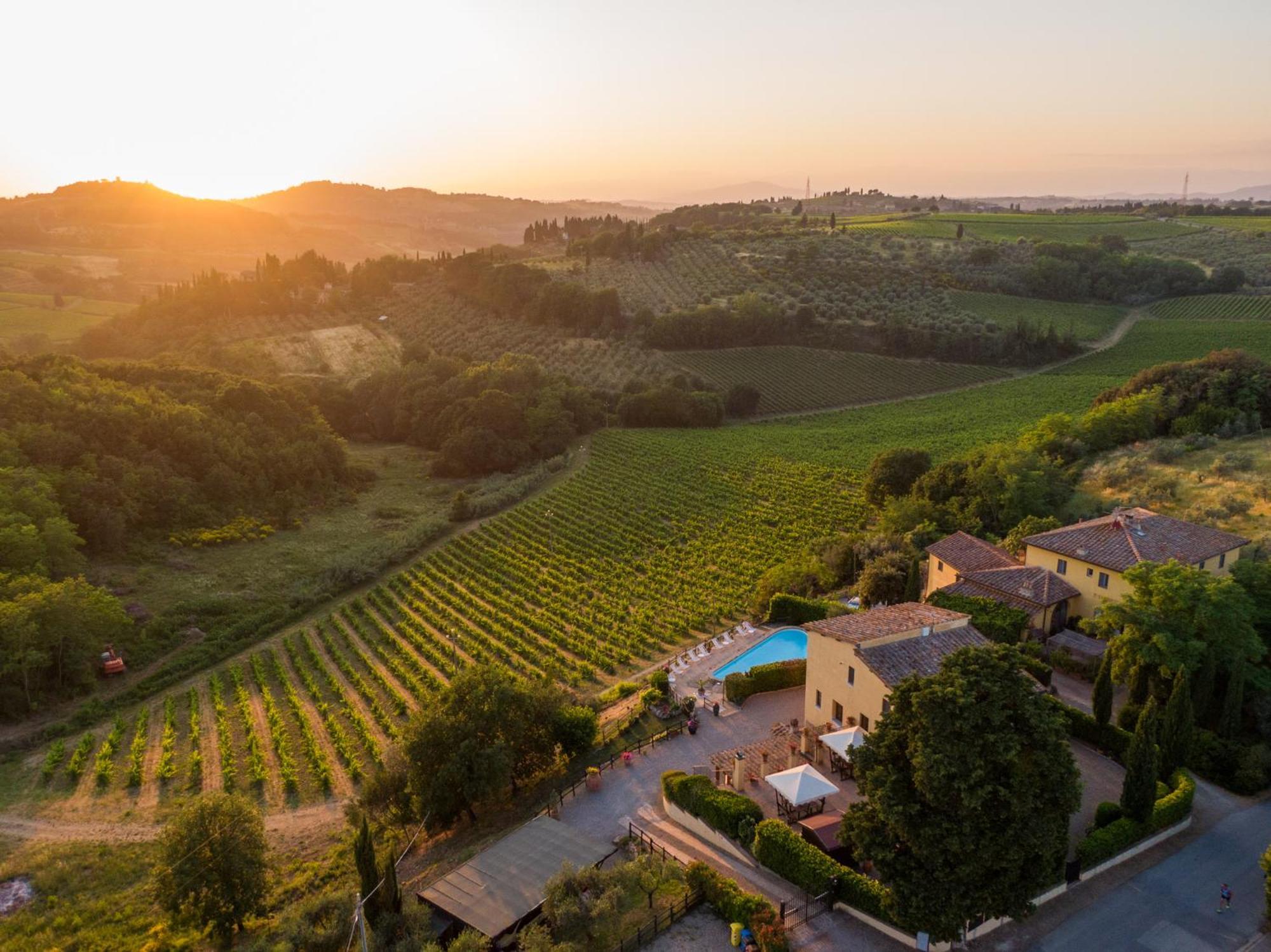 Podere Vergianoni Immerso Nelchianti Con Piscina Tavarnelle Val di Pesa Buitenkant foto