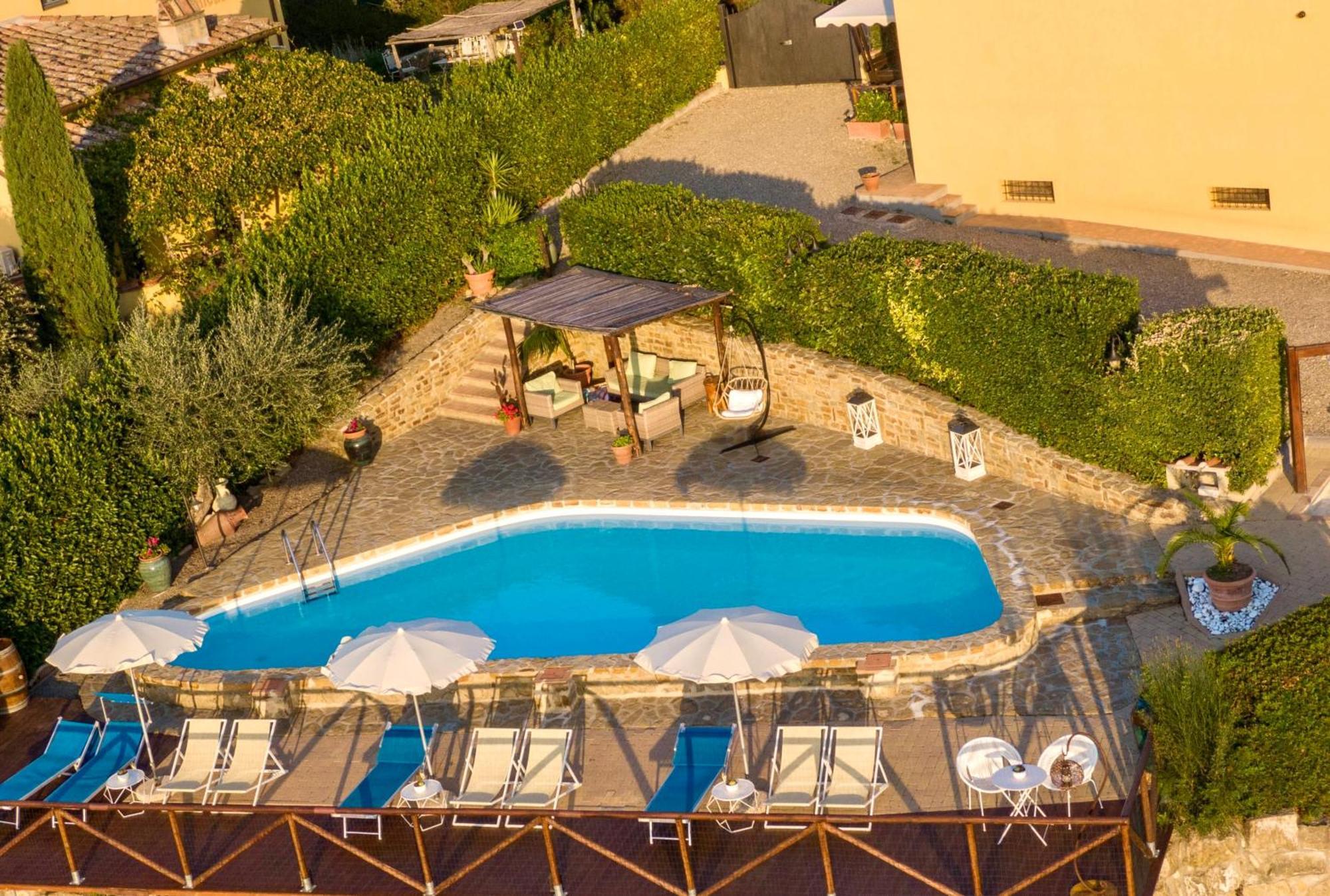 Podere Vergianoni Immerso Nelchianti Con Piscina Tavarnelle Val di Pesa Buitenkant foto