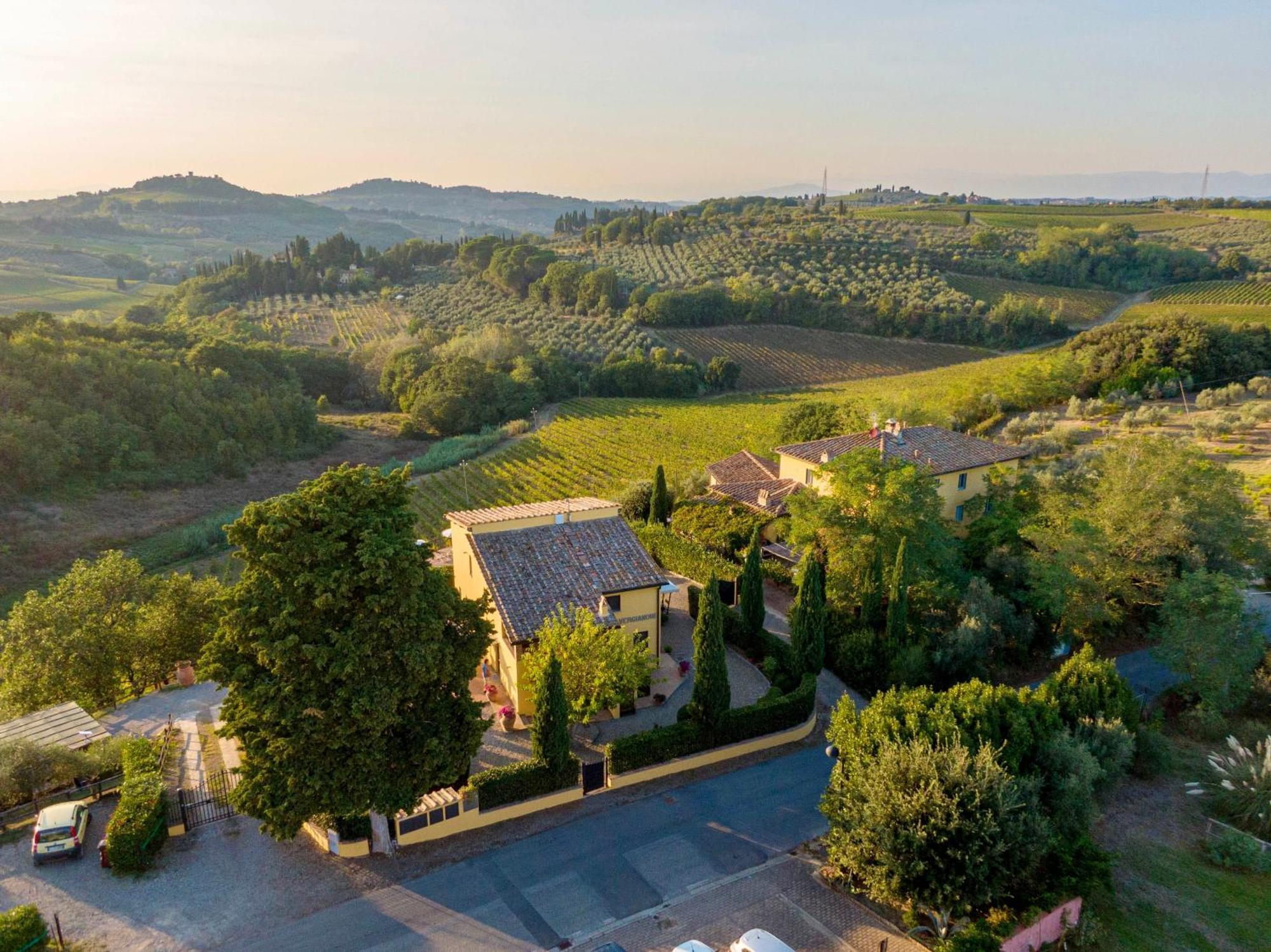 Podere Vergianoni Immerso Nelchianti Con Piscina Tavarnelle Val di Pesa Buitenkant foto
